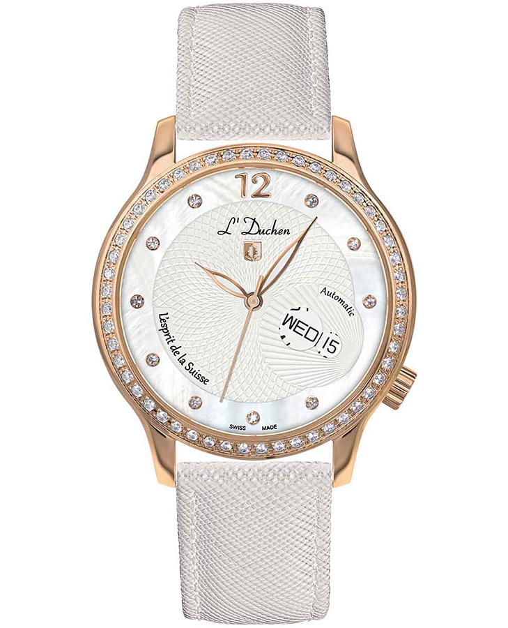 Часы L'Duchen Coquille D 713.46.33 — женские, белый