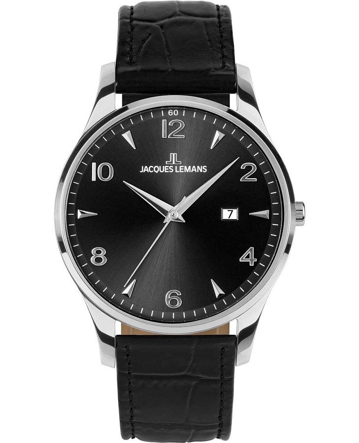 Часы Jacques Lemans Classic 1-2215A — мужские, черный