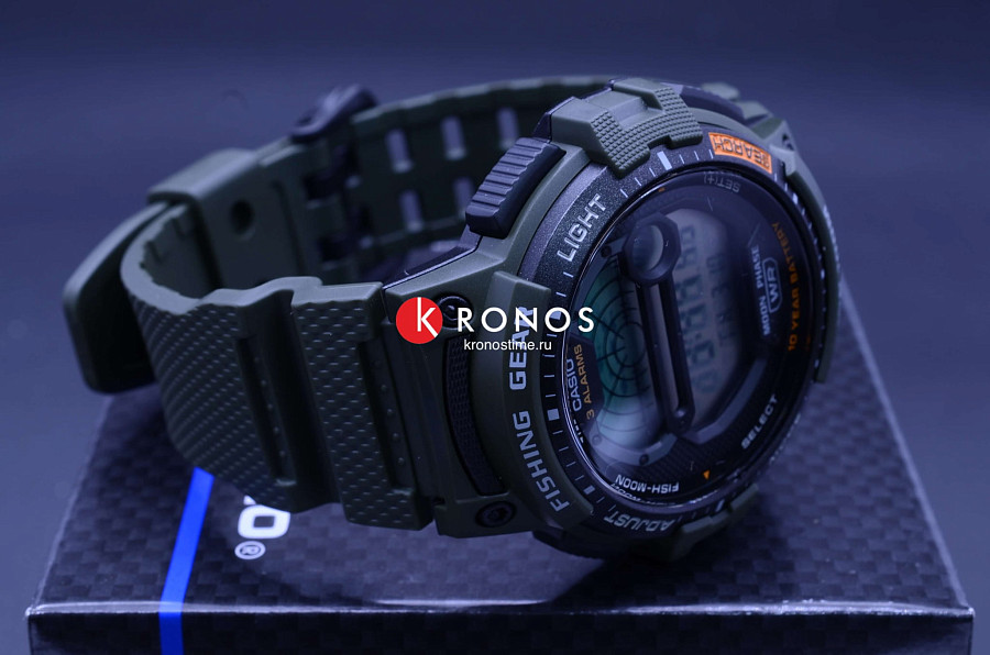 Часы Casio Collection WS-1200H-3A — пластик, Япония