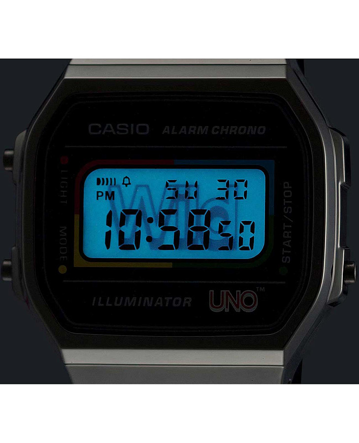 Часы Casio Vintage A168WEUC-1A — металл сталь, Япония