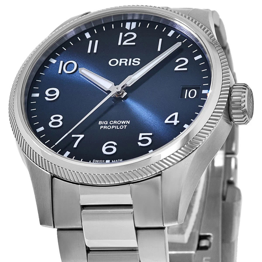 Часы Oris Propilot Big Crown Propilot Big Date 01 751 7761 4065-07 8 20 08P — сталь металл, Швейцария