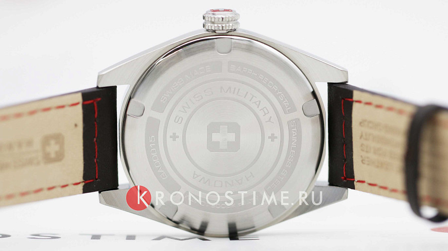 Часы Swiss Military Hanowa Greyhound SMWGA0001502 — синий, сталь металл