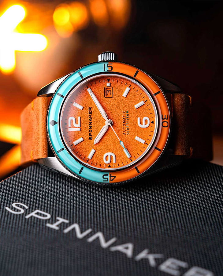 Часы Spinnaker Fleuss SP-5055-0F — механические, металл сталь