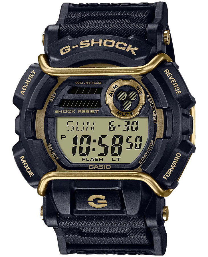 Часы Casio G-Shock GD-400GB-1B2 (GD-400GB-1B2) — мужские, серый