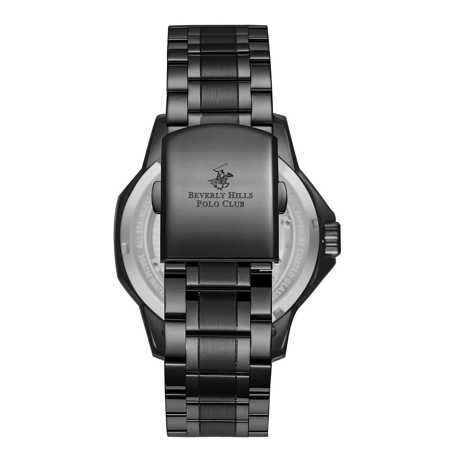 Часы Beverly Hills Polo Club BP3269XS.090 — нержавеющая сталь с ip-покрытием, мужские