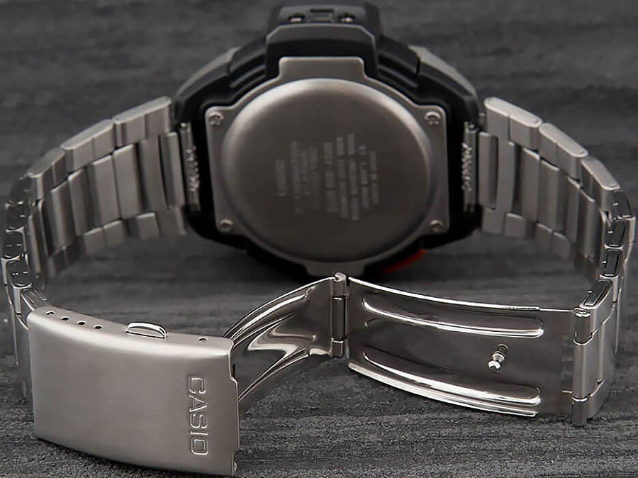 Часы Casio Collection SGW-450HD-1B — нержавеющая сталь, мужские