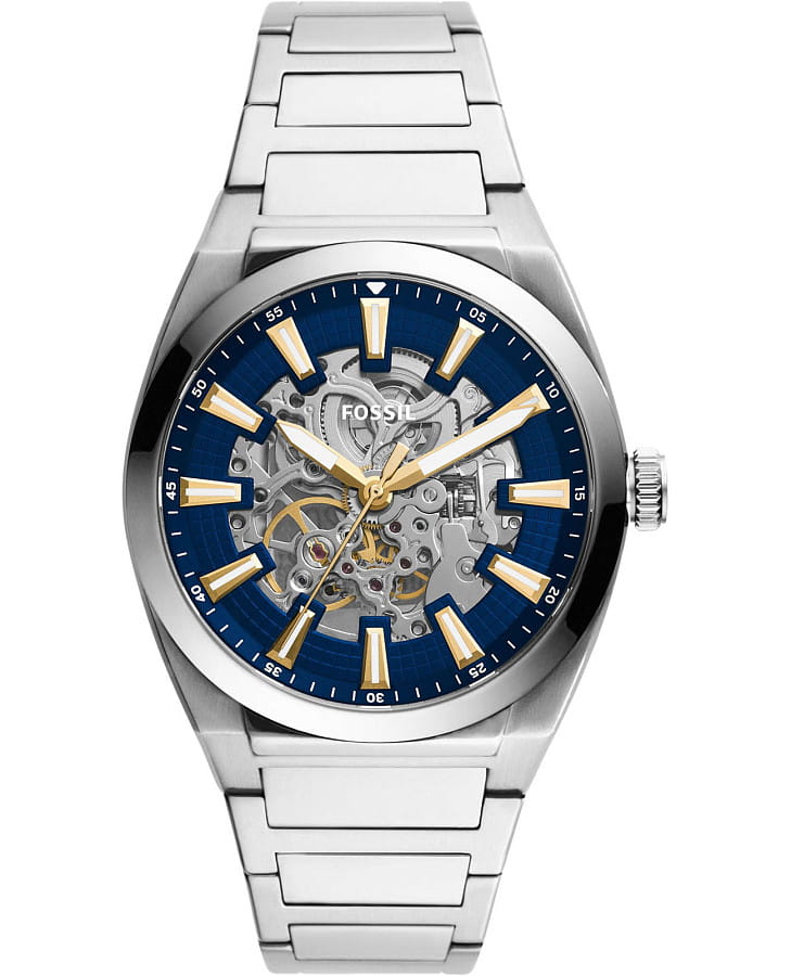 Часы Fossil Everett ME3220 — мужские, синий