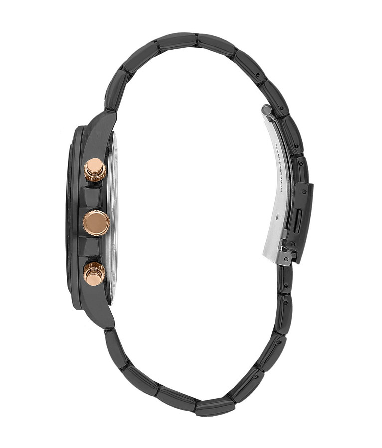 Часы Lee Cooper LC07829.060 — кварцевые, металл суперметалл