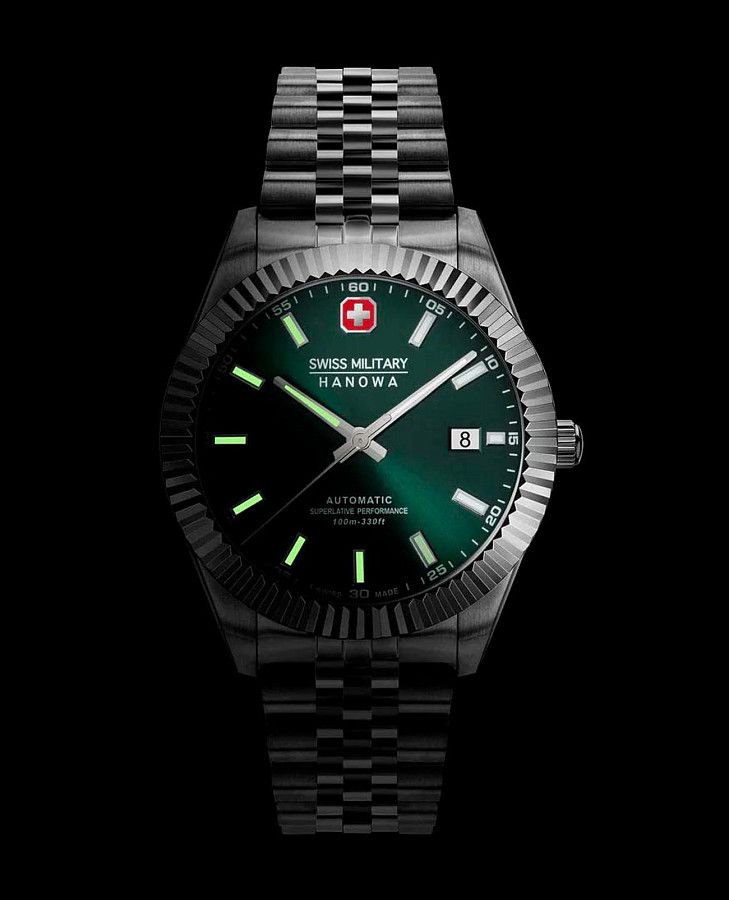 Часы Swiss Military Hanowa Diligenter SMWGL0002103 — нержавеющая сталь, мужские
