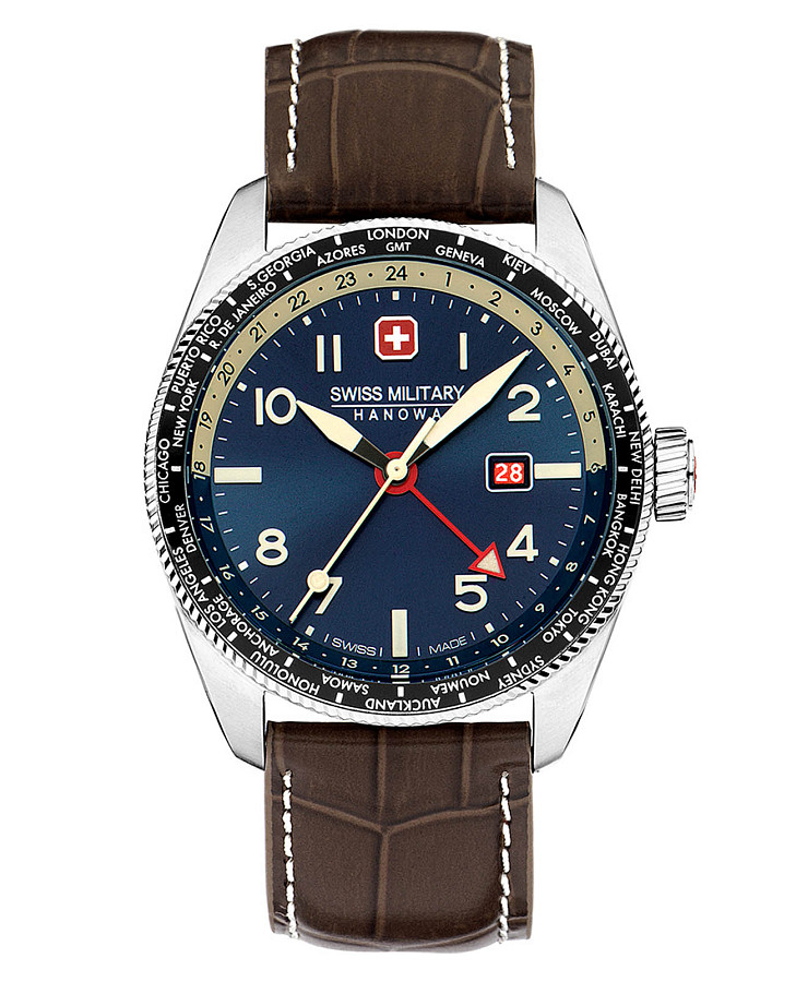 Часы Swiss Military Hanowa Hawk Eye SMWGB0000506 — мужские, синий
