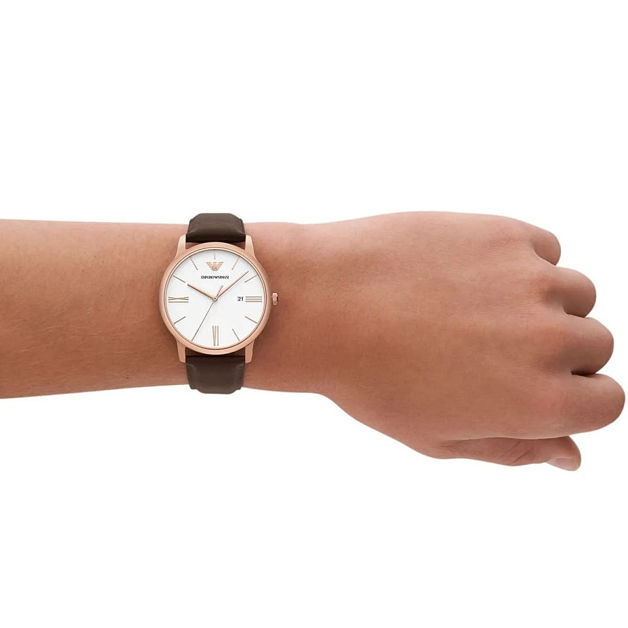 Часы Emporio Armani AR11572 — кварцевые, сталь металл