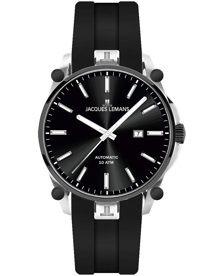 Часы Jacques Lemans Derby 1-2203G — мужские, черный