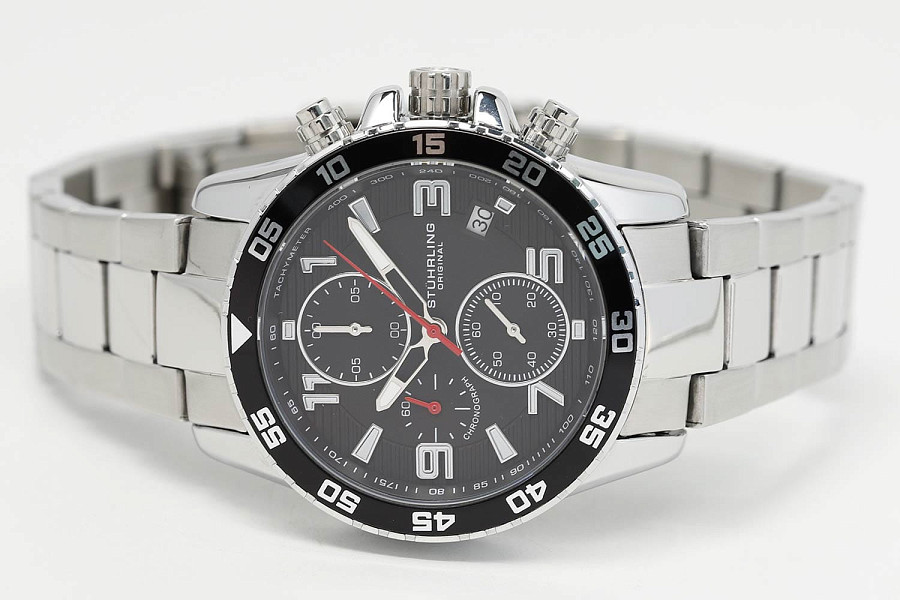 Часы Stuhrling Monaco 3957.1 — сталь металл, США