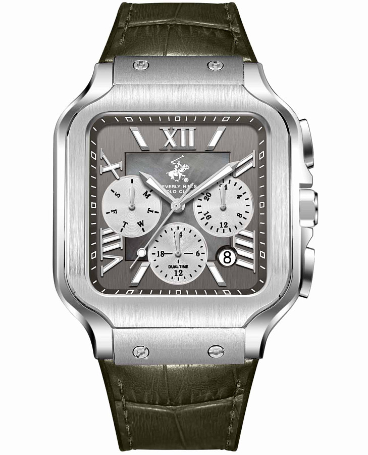 Часы Beverly Hills Polo Club BP3854X.365 — мужские, серый