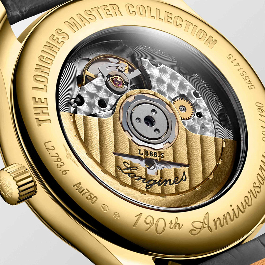 Часы Longines Master Collection 190th Anniversary L2.793.6.73.2 — механические, металл сталь