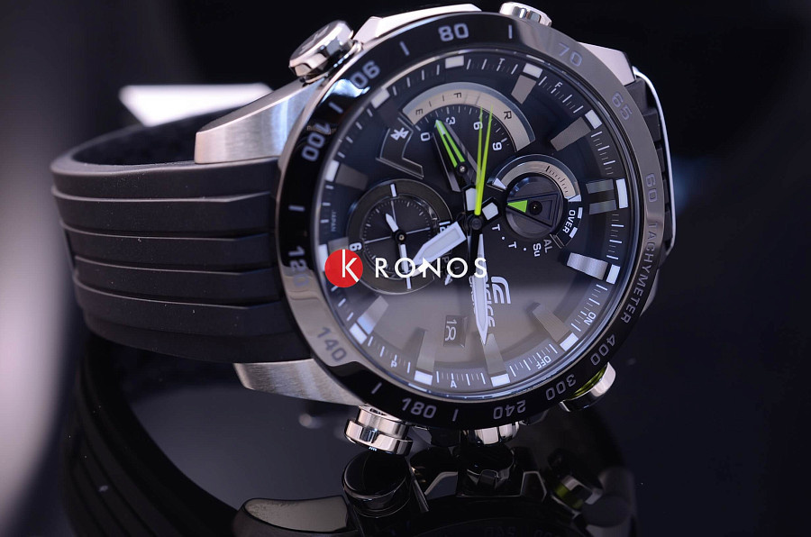 Часы Casio Edifice EQB-800BR-1A — кварцевые, сталь металл