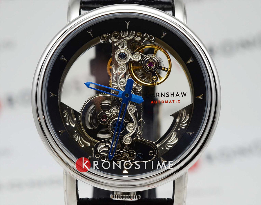 Часы Earnshaw Fowler ES-8225-01 — сталь металл, Англия