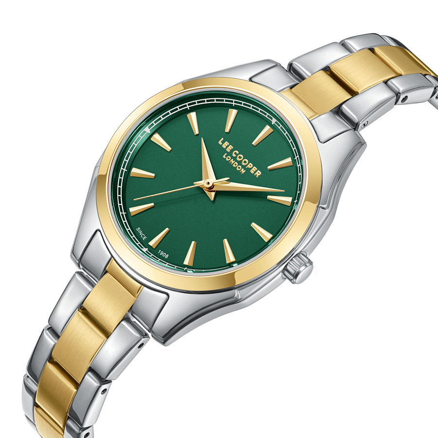 Часы Lee Cooper LC08006.270 — кварцевые, суперметалл металл