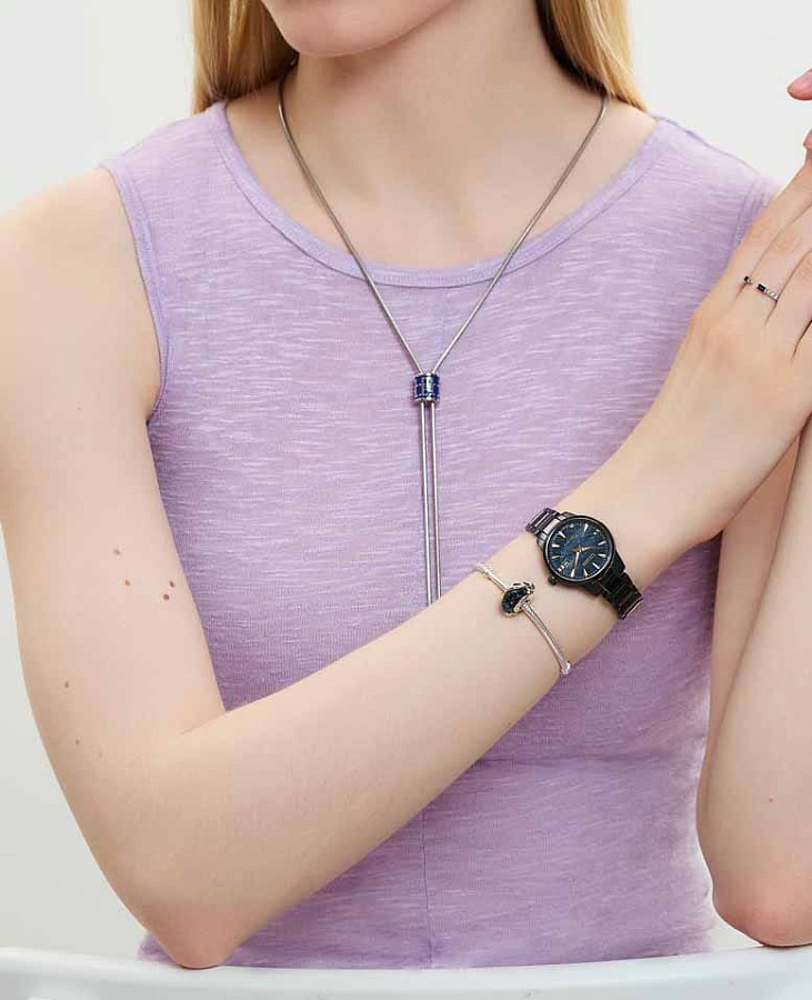 Часы Citizen Eco-Drive EW2595-81L — кварцевые, сталь металл
