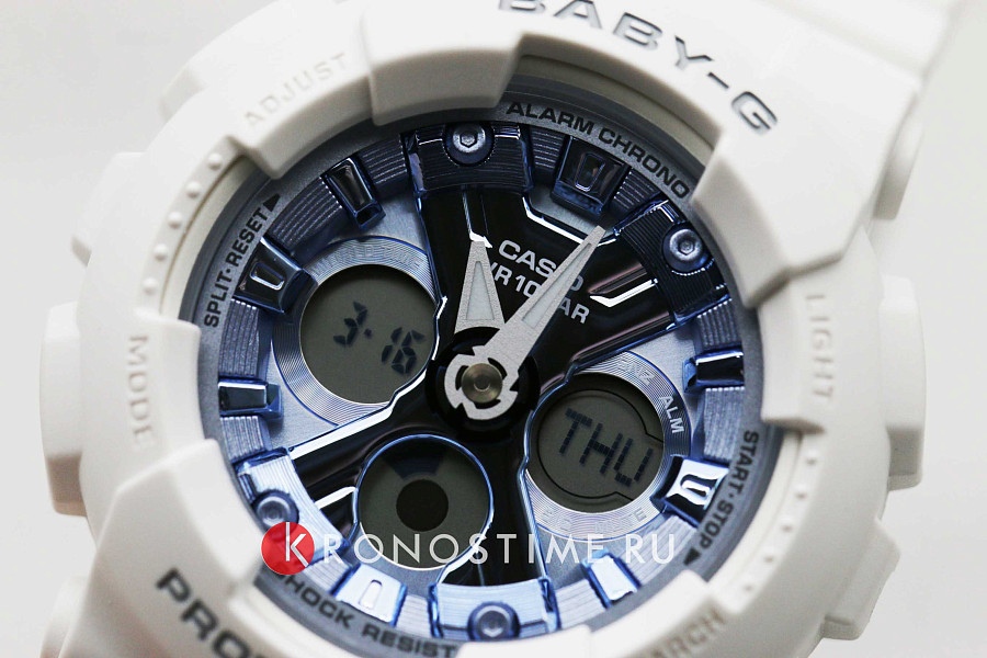 Часы Casio Baby-G BA-130-7A2 — женские, белый