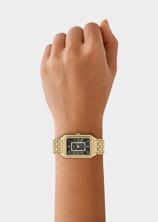 Часы Fossil Raquel ES5417 — черный, сталь металл