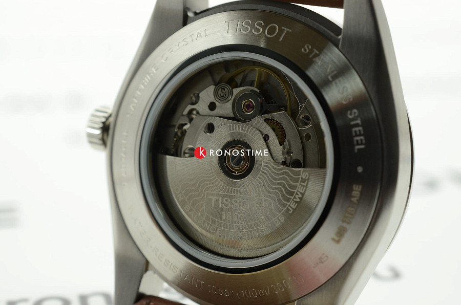 Часы Tissot Gentleman Powermatic 80 Silicium T127.407.16.041.00 — артикул T1274071604100, мужские