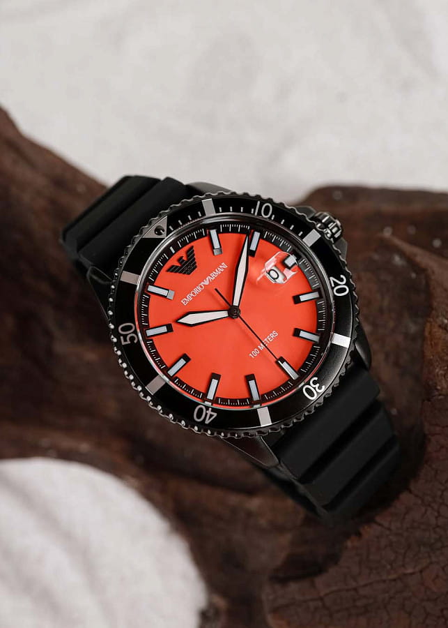 Часы Emporio Armani Diver AR11684 — сталь металл, Италия
