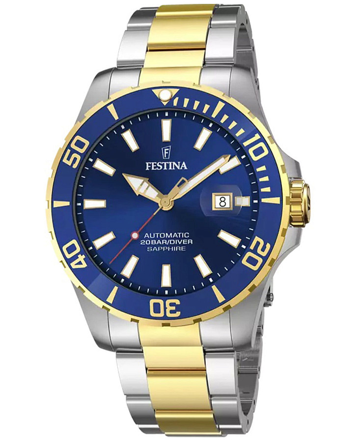 Часы Festina Automatic F20532/1 — мужские, синий