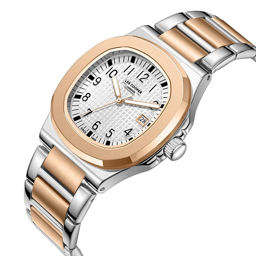 Часы Lee Cooper LC08259.530 — кварцевые, суперметалл металл