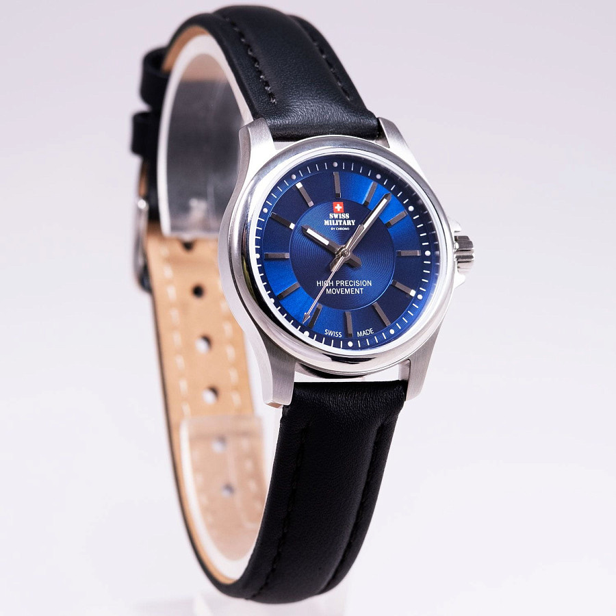 Часы Swiss Military by Chrono Сверхточные SM30201.12 — кварцевые, сталь металл