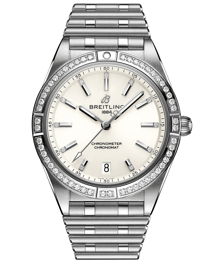 Часы Breitling Chronomat Automatic 36 A10380591A1A1 — женские, белый