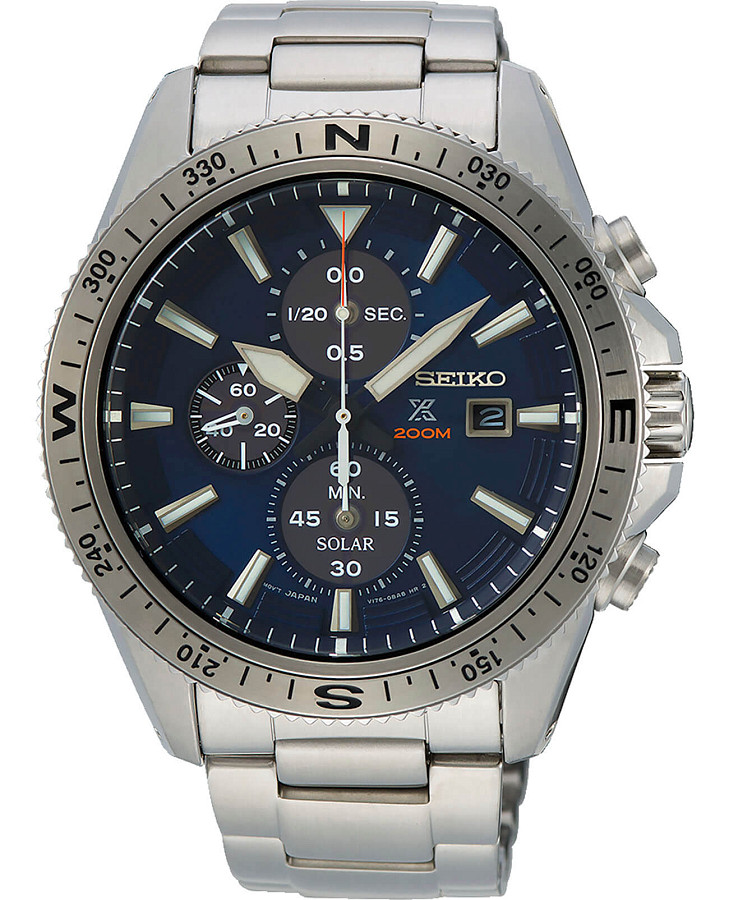 Часы Seiko Prospex SSC703P1 — мужские, синий