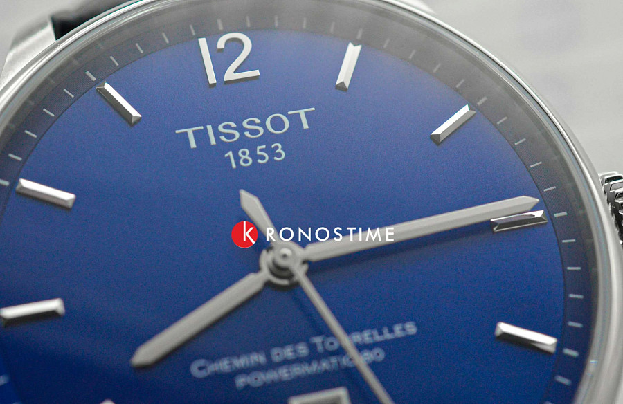 Часы Tissot Chemin des Tourelles Powermatic 80 T099.407.16.047.00 — Швейцария, механические