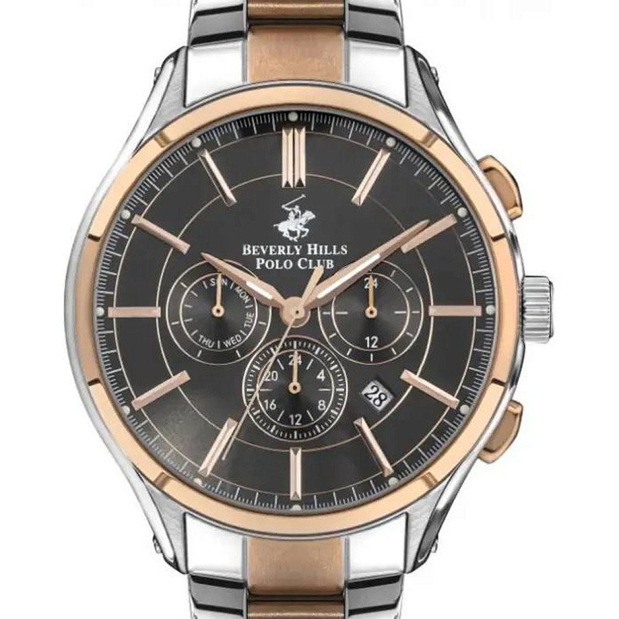 Часы Beverly Hills Polo Club BP3304X.460 — кварцевые, сталь металл