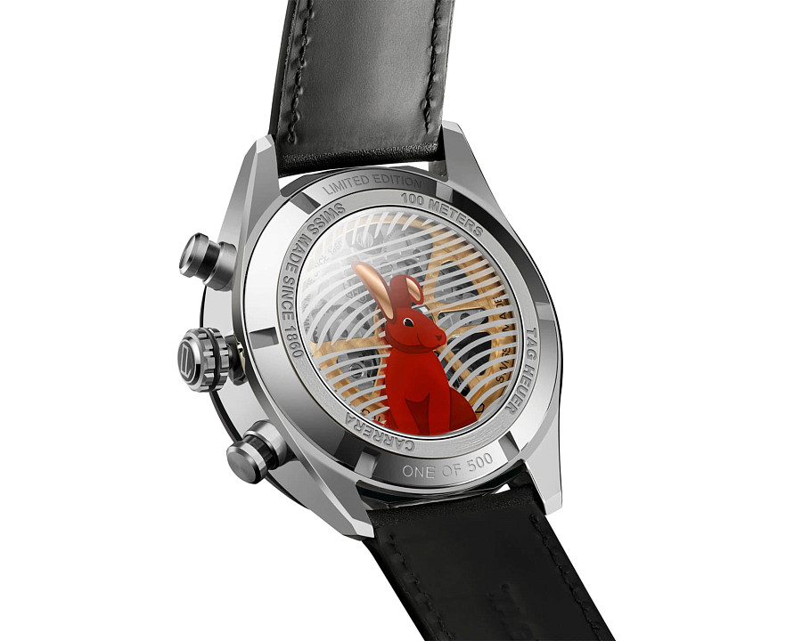 Часы Tag Heuer Carrera Year of the Rabbit CBN2A1L.FC6521 — механические, сталь металл