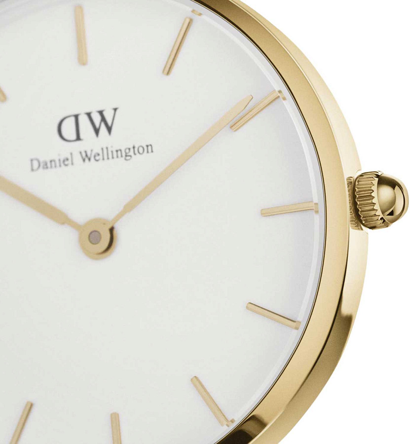 Часы Daniel Wellington Petite Evergold DW00100350 — сталь металл, Швеция