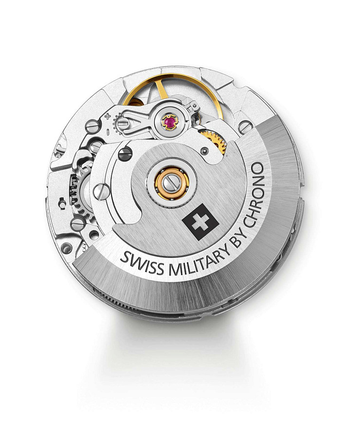 Часы Swiss Military by Chrono SMA34092.01 — мужские, серебристый