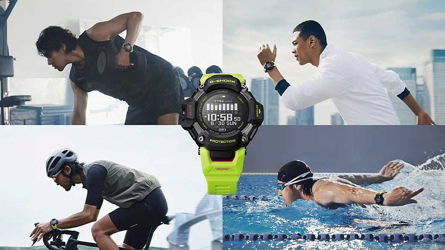 Часы Casio G-Shock GBD-H2000-1A9DR (GBD-H2000-1A9ER) — мужские, пластик