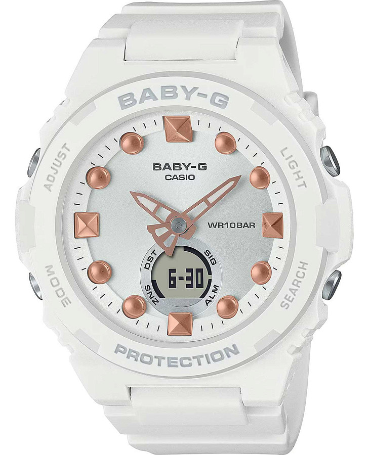 Часы Casio Baby-G BGA-320-7A2DR (BGA-320-7A2) — женские, белый