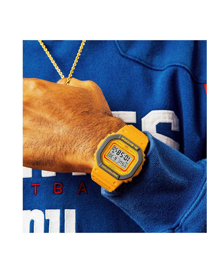 Часы Casio G-Shock DW-5610Y-9DR (DW-5610Y-9) — электронные, пластик