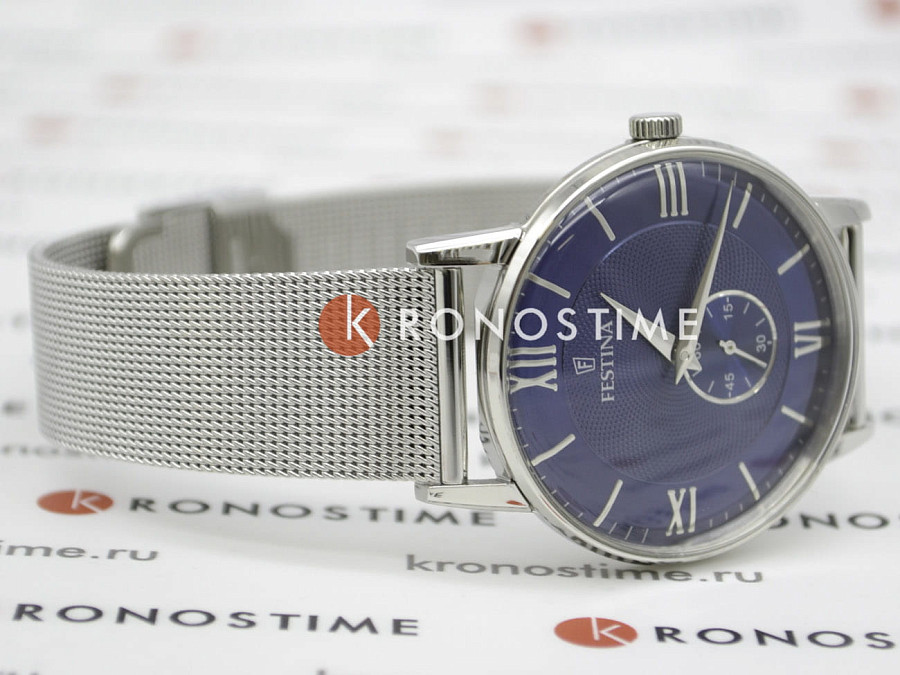 Часы Festina Retro F20568/3 — женские, нержавеющая сталь