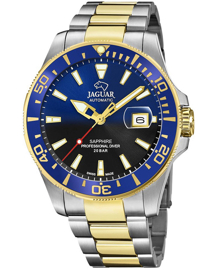 Часы Jaguar Automatic Diver J887/3 — мужские, синий