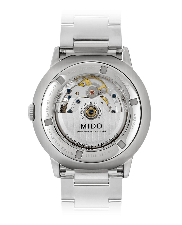 Часы Mido Commander Chronometer M021.431.11.051.00 — механические, металл сталь