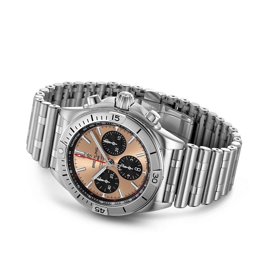 Часы Breitling Chronomat B01 42 AB0134101K1A1 — сталь металл, Швейцария