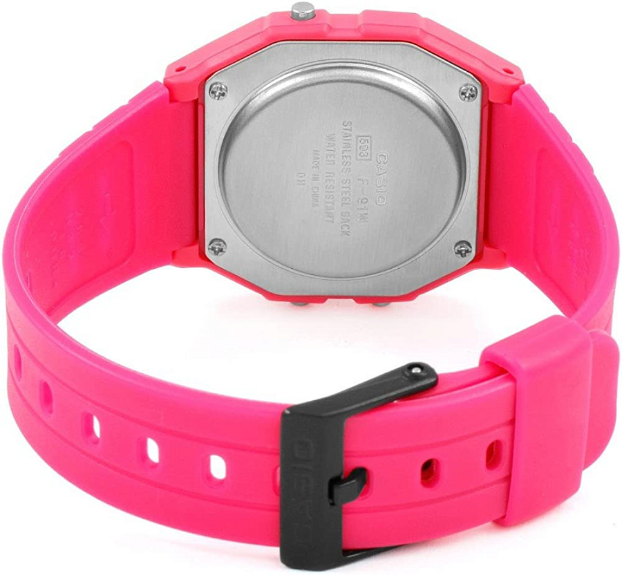 Часы Casio Collection F-91WC-4A — пластик, Япония