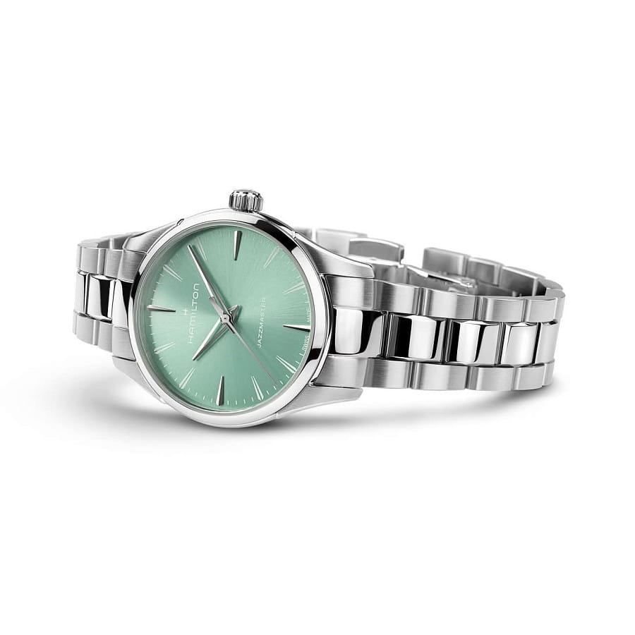 Часы Hamilton Jazzmaster Quartz 32 mm H32301161 — кварцевые, сталь металл