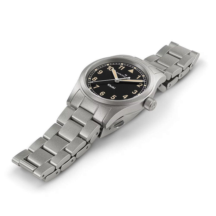 Часы Hamilton Khaki Field Quartz 33mm H69301131 — кварцевые, сталь