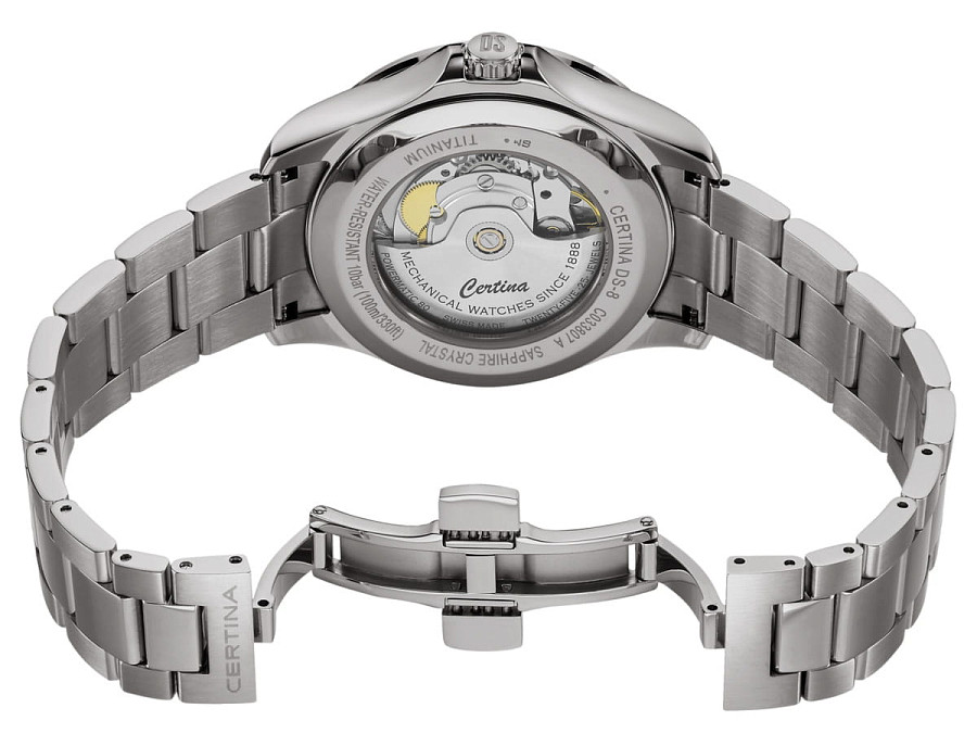 Часы Certina DS-8 C033.807.44.047.00 — артикул C0338074404700, мужские