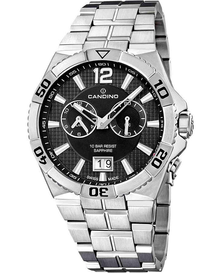 Часы Candino Sportive C4450/B — мужские, черный