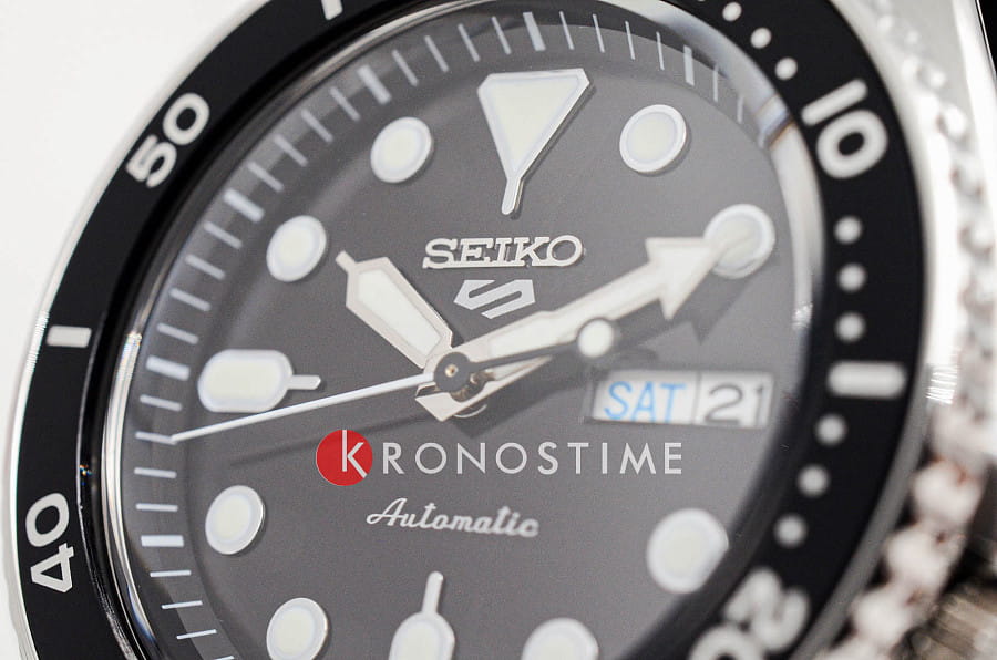 Часы Seiko 5 Sports SRPD55K3S — мужские, нейлон